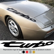 Logo d'aile Turbo pour Porsche 944 - 6 couleurs - Haute résistance