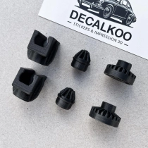 Kit réparation phare A3/S3 8I & VW Polo – 4 engrenages + 2 supports