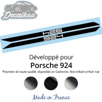 Sticker "924" Porsche 924 – Vinyl Door Sills – 3 Colors – Pair
