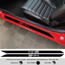 Sticker „944“ Porsche 944 – Einstiegsleisten Vinyl – 3 Farben – Paar