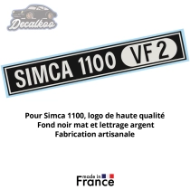 Pegatina logo Simca 1100 VF2 – Vinilo de alta calidad