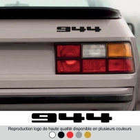 Sticker logo arrière Porsche 944 – 5 couleurs, fidèle à l’origine