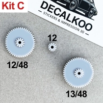 Kit C – Kompatibel mit BMW E30, Audi 200, Mercedes W124 – Motometer VDO