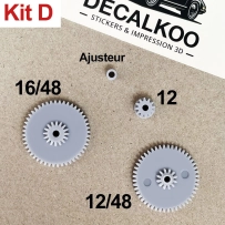 Kit D – Engrenages Compteur BMW E30 E24 – Mercedes W124 W126 | VDO & Motometer