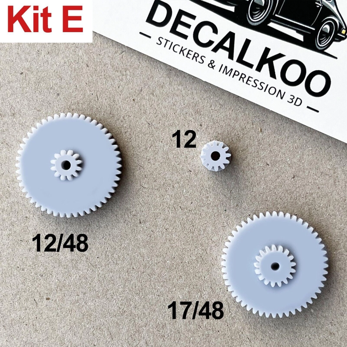 Kit E – Engrenages pour Compteur AUDI, BMW E30, MERCEDES | VDO & Motometer