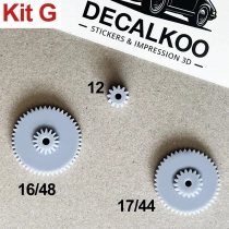 Kit G – Engrenages pour Compteur AUDI, BMW E30, MERCEDES | Précision & Longévité