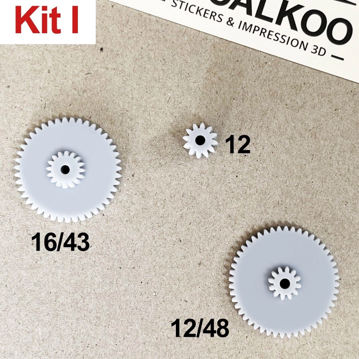 Kit I – Engranaje para Cuentakilómetros AUDI, BMW E30, MERCEDES, VOLVO (VDO & MotoMeter)