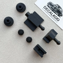 Headlight Repair Kit Jaguar S-Type (1999–2008) – Gears and Supports