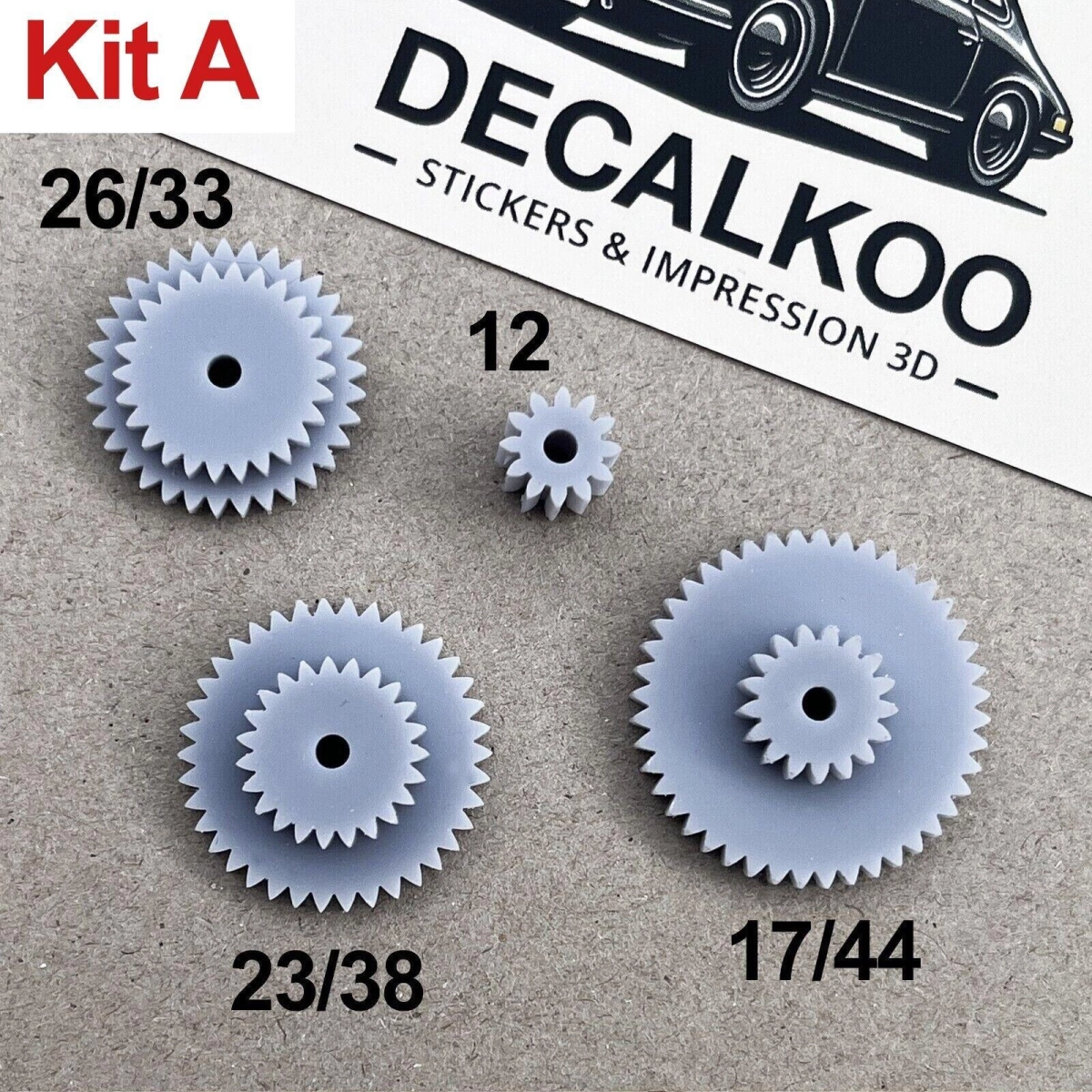 Kit A – Gear for Speedometer BMW E30 E34 MotoMeter