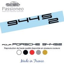 Sticker Logo Porsche 944S2 – Colori originali, alta resistenza