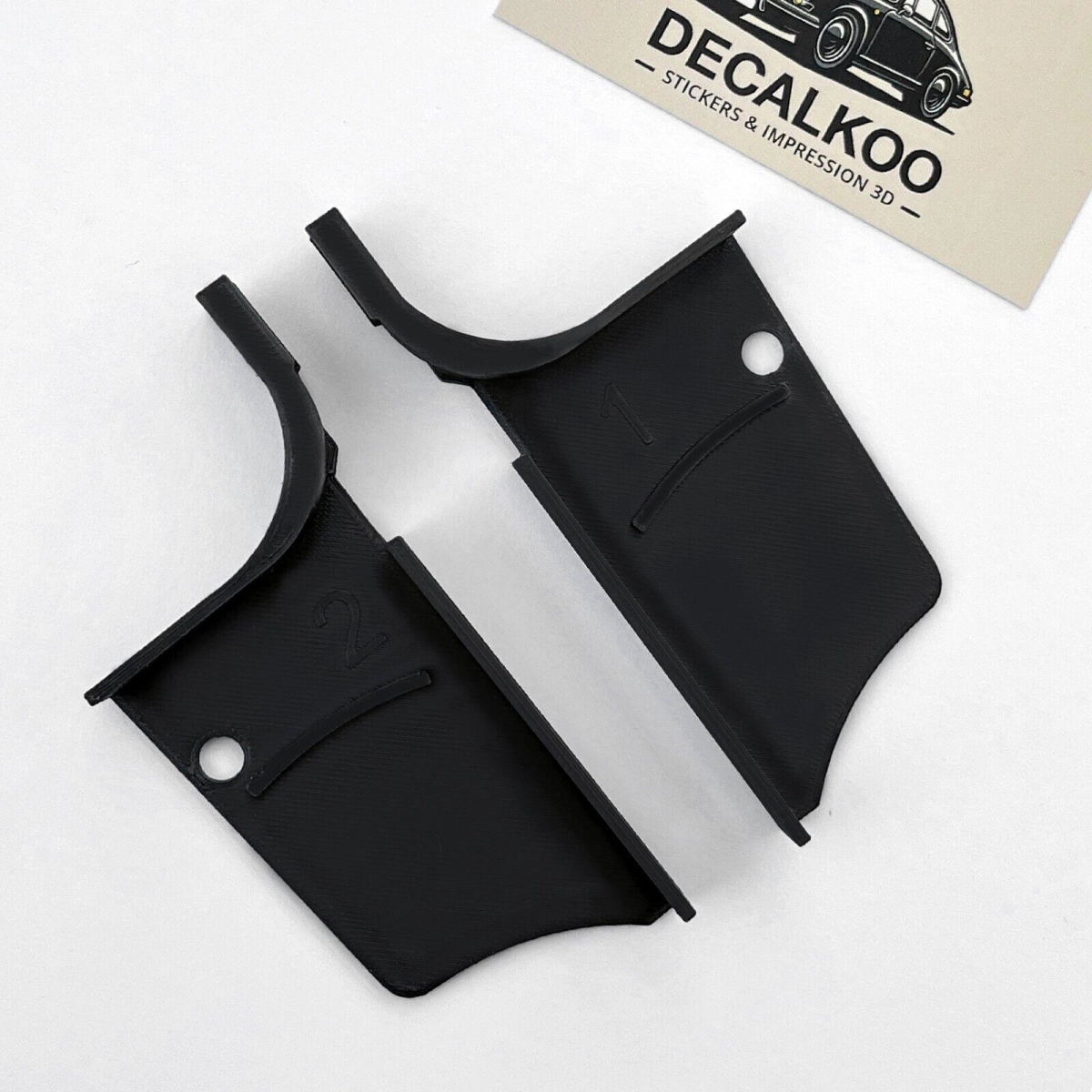 Cache charnière vide-poche Audi A3 / S3 8L – Kit 2 pièces Cache charnière vide-poche Audi A3 / S3 8L – Kit 2 pièces