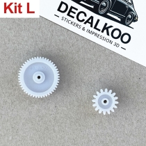 [Kit L] Engrenage - Pignon pour Compteur de Vitesse Mercedes W126 R107 W112 W198