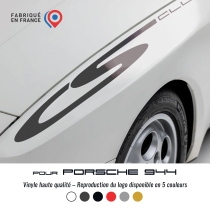 Sticker Club Sport Porsche 944 – Aile Avant – 6 Couleurs | Decalkoo