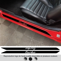 Sticker Turbo Porsche 924 944 968 – Seuils de porte – 2 pièces