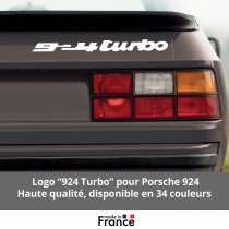 Adesivo logo Porsche 924 Turbo – Prima Generazione