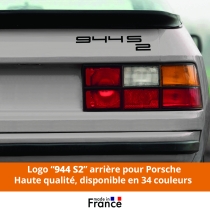 Porsche 944S2 Logo Sticker – Original Colors, High Durability