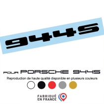 Pegatina Logo Porsche 944S – Alta resistencia – 5 colores