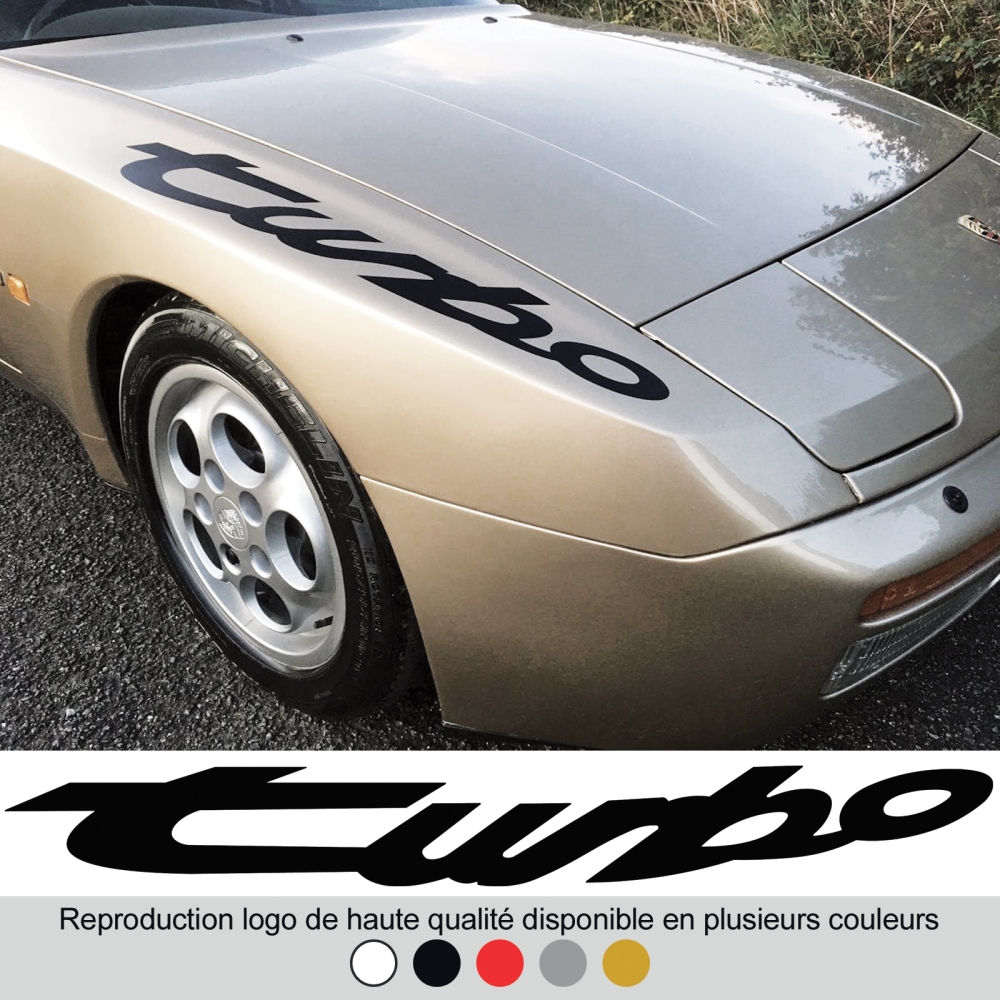 Logo Turbo d'aile Porsche 944 – 6 couleurs – Haute résistance Logo Turbo d'aile Porsche 944 – 6 couleurs – Haute résistance