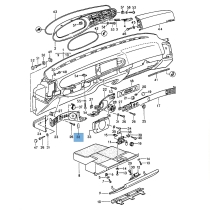 Dashboard Screw Caps – Porsche 944 / 968 – Pair