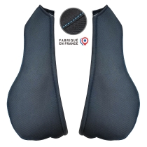 Kit Housses Recaro – Golf 3 GTI VR6 – Noir/Bleu – 2 pièces