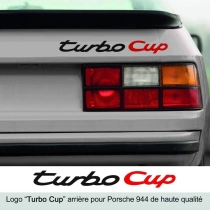 Sticker - logo Porsche 944 Turbo Cup - 5 couleurs - Haute résistance