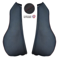 Housses Recaro Golf 3 GTI VR6 – Surpiqûres rouges – Kit 2 pièces