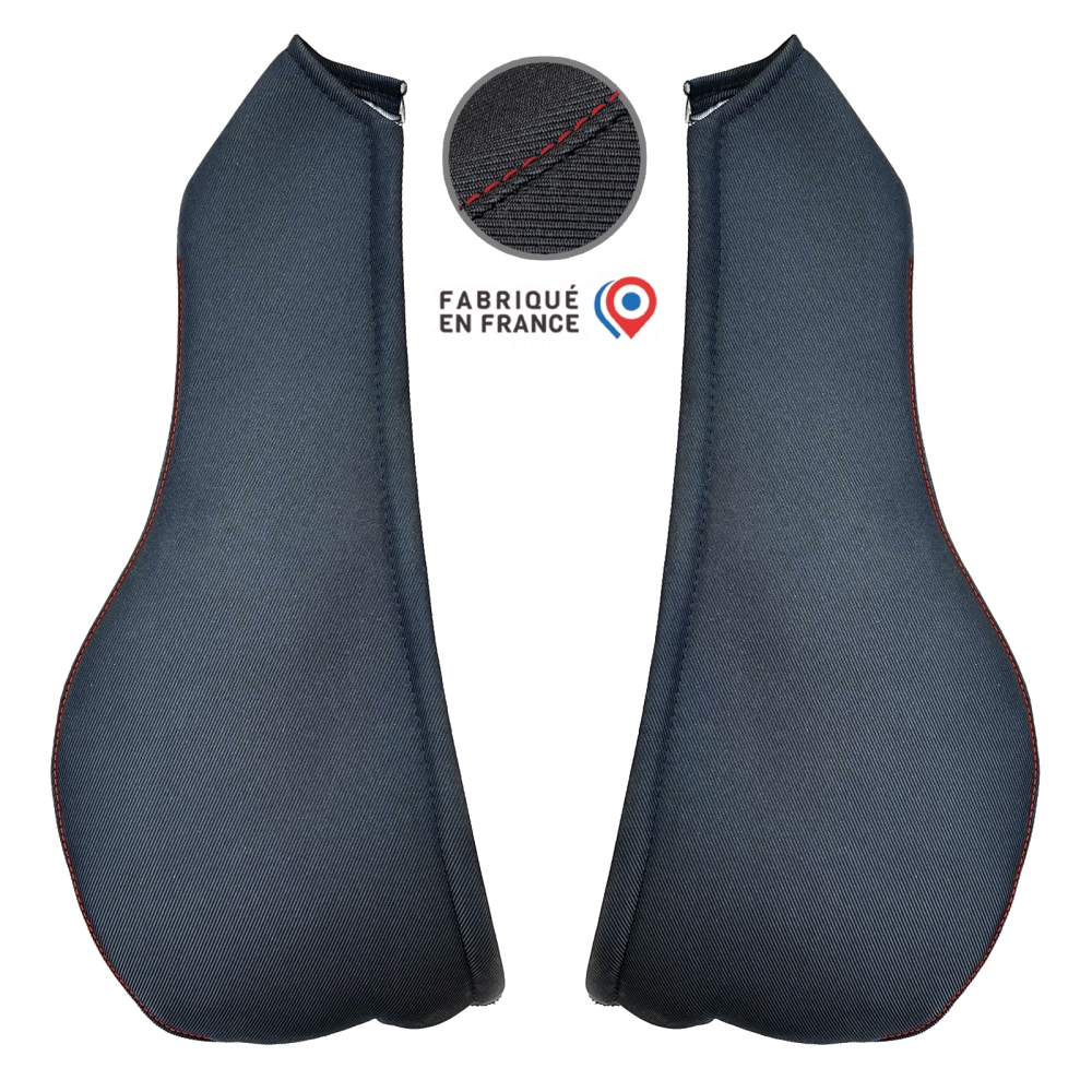 Housses Recaro Golf 3 GTI VR6 – Surpiqûres rouges – Kit 2 pièces Housses Recaro Golf 3 GTI VR6 – Surpiqûres rouges – Kit 2 pièces