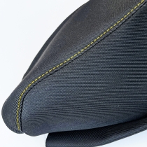 Fundas Recaro Golf 3 GTI VR6 – Costuras amarillas – Juego 2 piezas