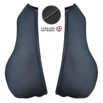 Housses Recaro Golf 3 GTI VR6 – Surpiqûres jaunes – Kit 2 pièces