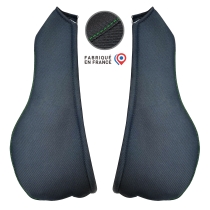 Housses Recaro Golf 3 GTI VR6 – Surpiqûres vertes – Kit 2 pièces