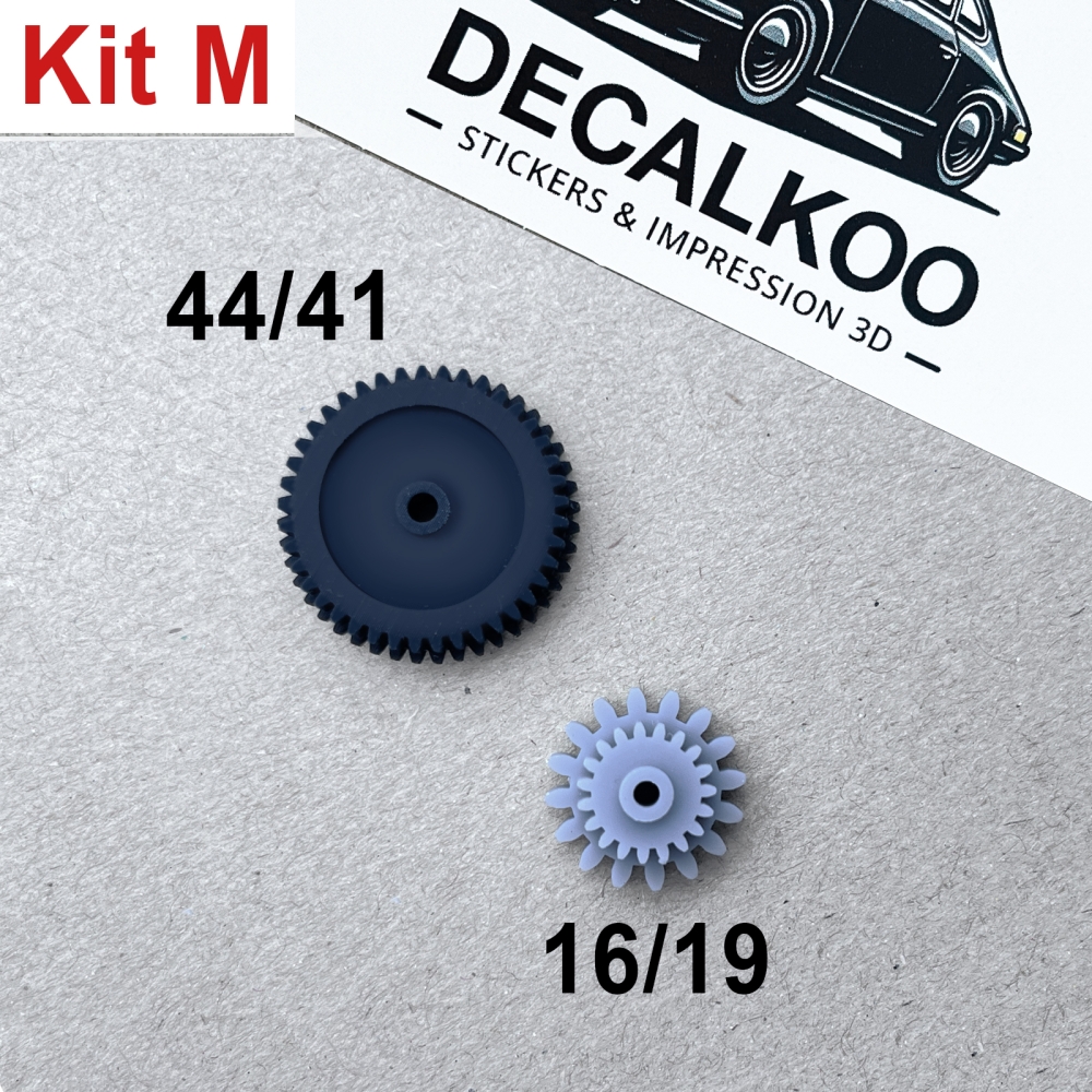 Kit Engrenages Inférieurs BMW – Motometer / VDO (16/19 & 44/41)