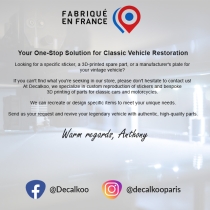 Coperture Fendinebbia BMW E28 – OEM 51711888653 / 51711888654