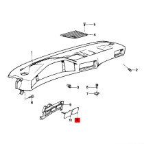 E28 – Abdeckung Lichtschalter-Panel – OEM 63121367925