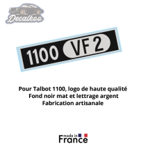 Sticker - logo pour Talbot 1100 VF2 - Reproduction - Haute résistance