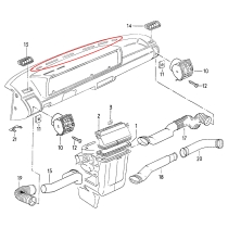 Kit Insertos Salpicadero Golf MK1 Caddy Jetta Cabrio – 6 Piezas