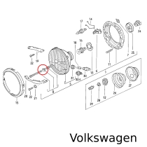 Kit Boccole Regolazione Faro VW Porsche – Rif 113941141