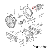 Kit Boccole Regolazione Faro VW Porsche – Rif 113941141
