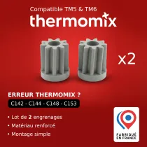 Engrenages Thermomix TM5 – Lot de 2 – Fabriqué en France
