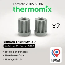 Ingranaggi Thermomix TM5 – Set di 2 – Made in France