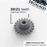 Ingranaggio Riparazione 20x21 Contachilometri – Porsche BMW Lamborghini