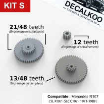 [Kit S] Tacho Zahnräder Mercedes SL R107 & C107