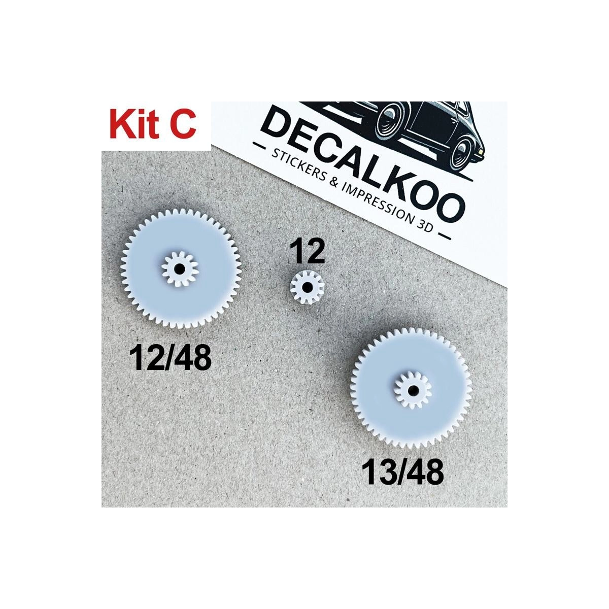 Engrenages de compteur de vitesse pour E24/28/30 - Audi 200 - W124/126 - Kit C